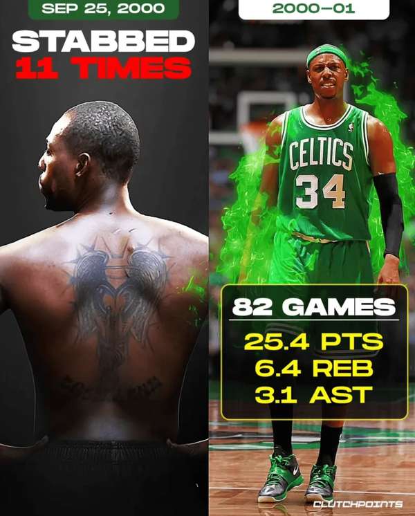 皮尔斯浴血重生：身中11刀后全勤82场，铸就绿军队魂传奇