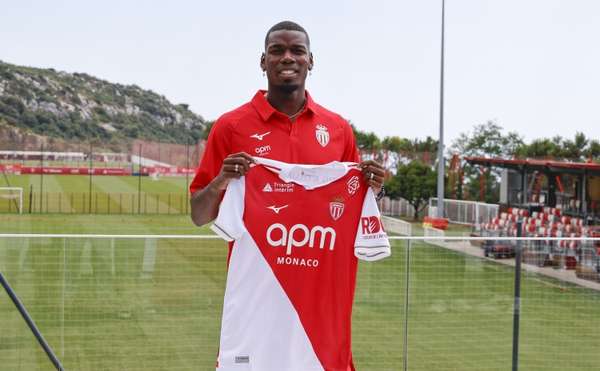 博格巴重返训练场！时隔四月终与摩纳哥队友合练